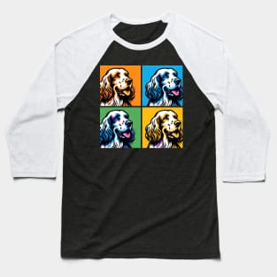 English Setter Pop Art - Dog Lovers Baseball T-Shirt